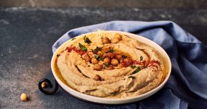 Cremiger Hummus -Reztept für die traditionelle Vorspeidse der Levantischen Küche