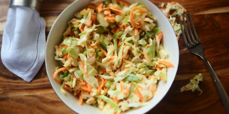Coleslaw Salat kalorienarme Variante